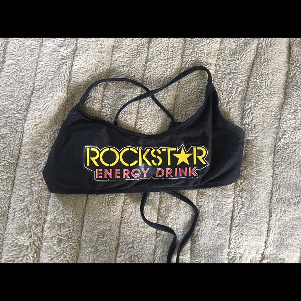 Rockstar Energy Sports Bra/Swim Top